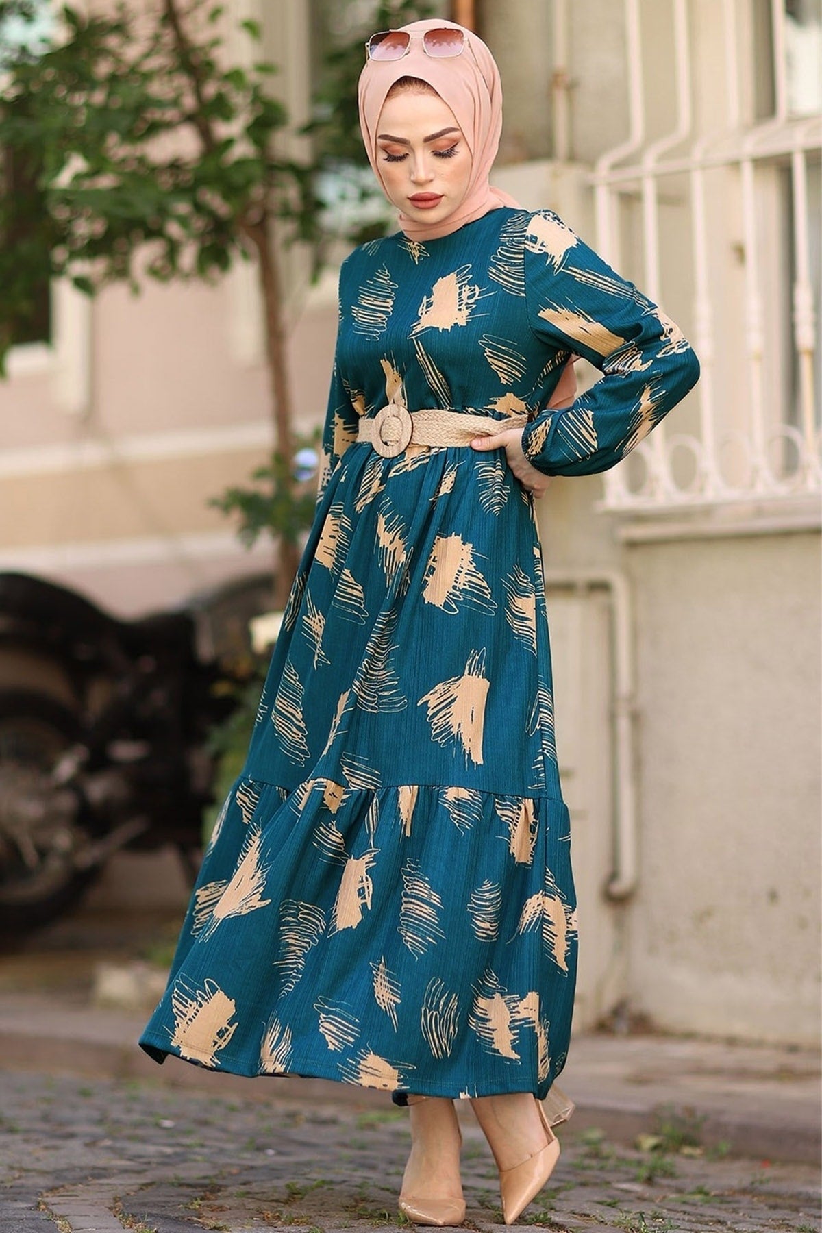 Hijab Modest Colored dress - Hijabi Mood