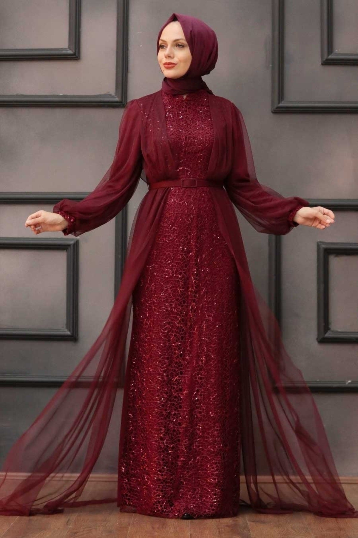 Evening occasion modest Dress