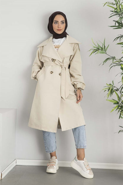 White trench Coat