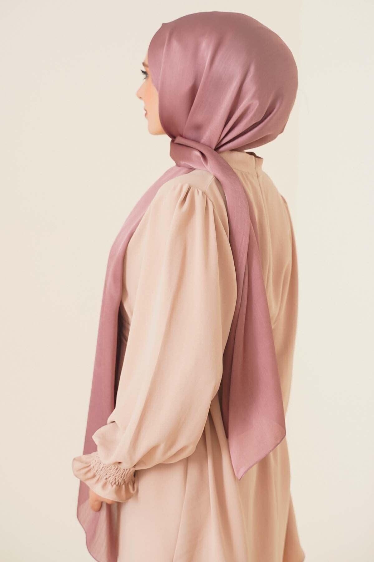 Dusty rose Chiffon 75X185 Head scarf - Hijabi Mood