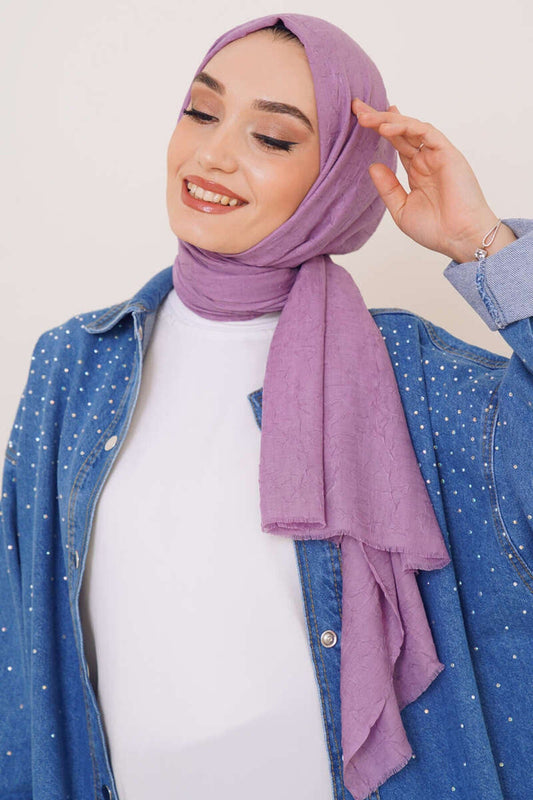 Cotton 80X190 Head scarf - Hijabi Mood