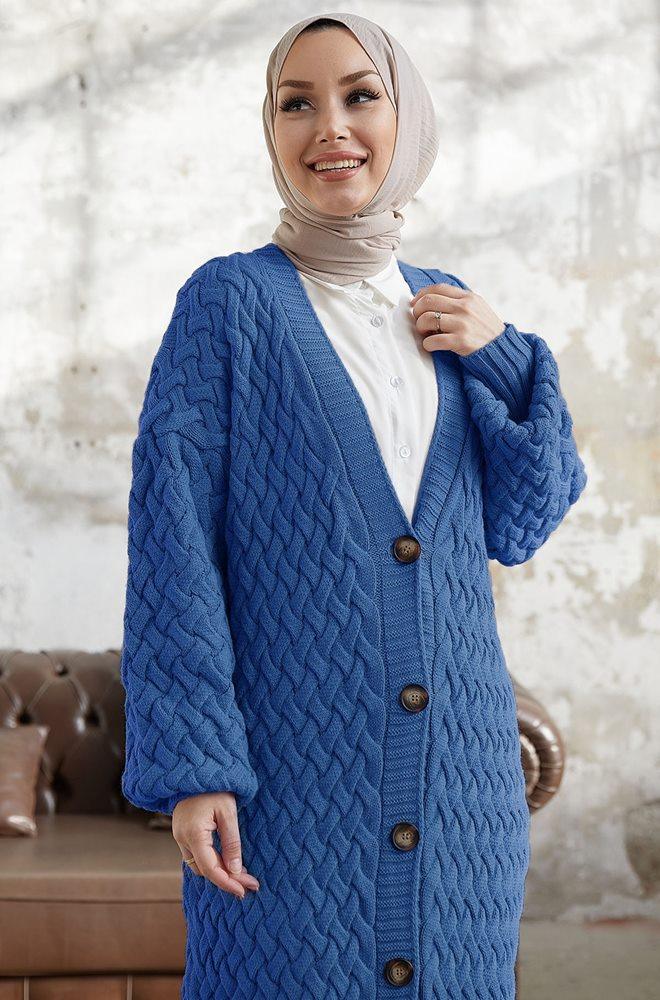 Hijab Islamic Modest style cardigan - Hijabi Mood