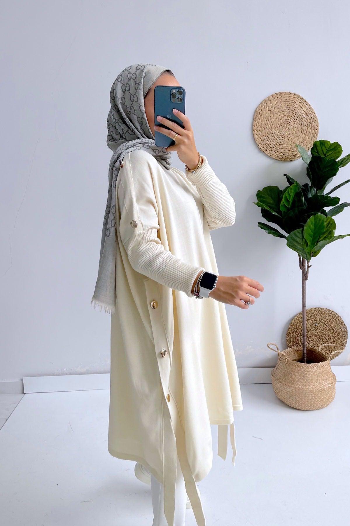 Hijab Islamic Modest style Poncho - Hijabi Mood