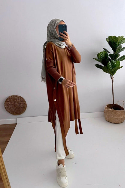 Hijab Islamic Modest style Poncho - Hijabi Mood