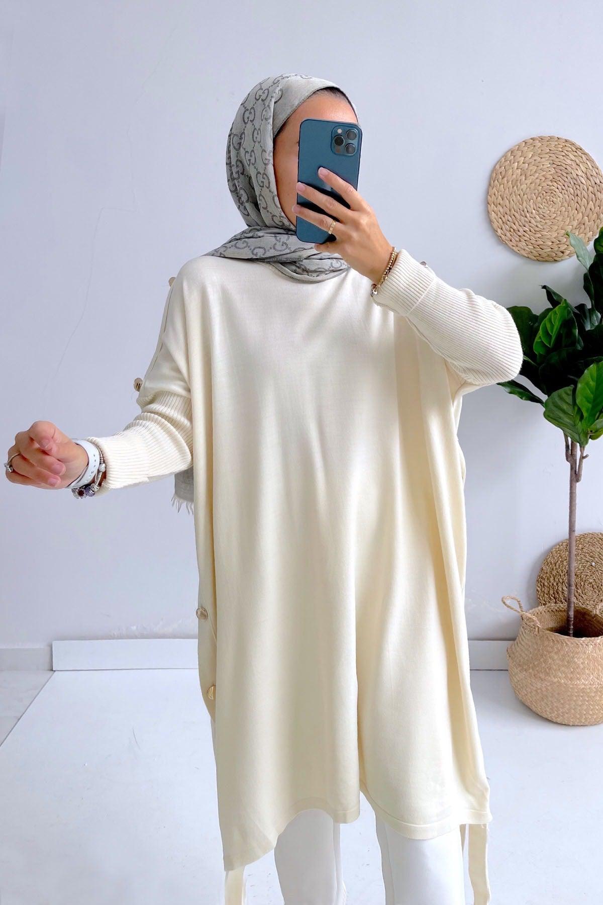 Hijab Islamic Modest style Poncho - Hijabi Mood