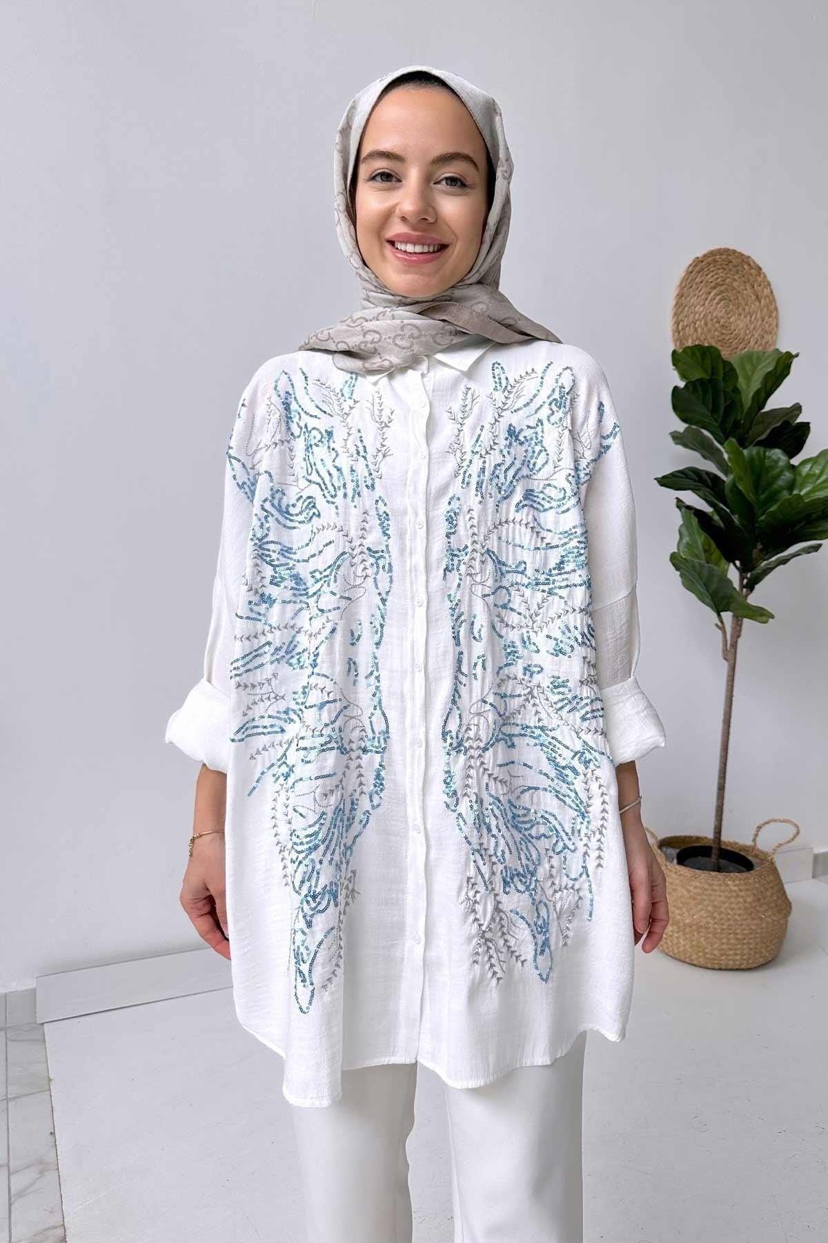 Islamic modest long Shirt - Hijabi Mood