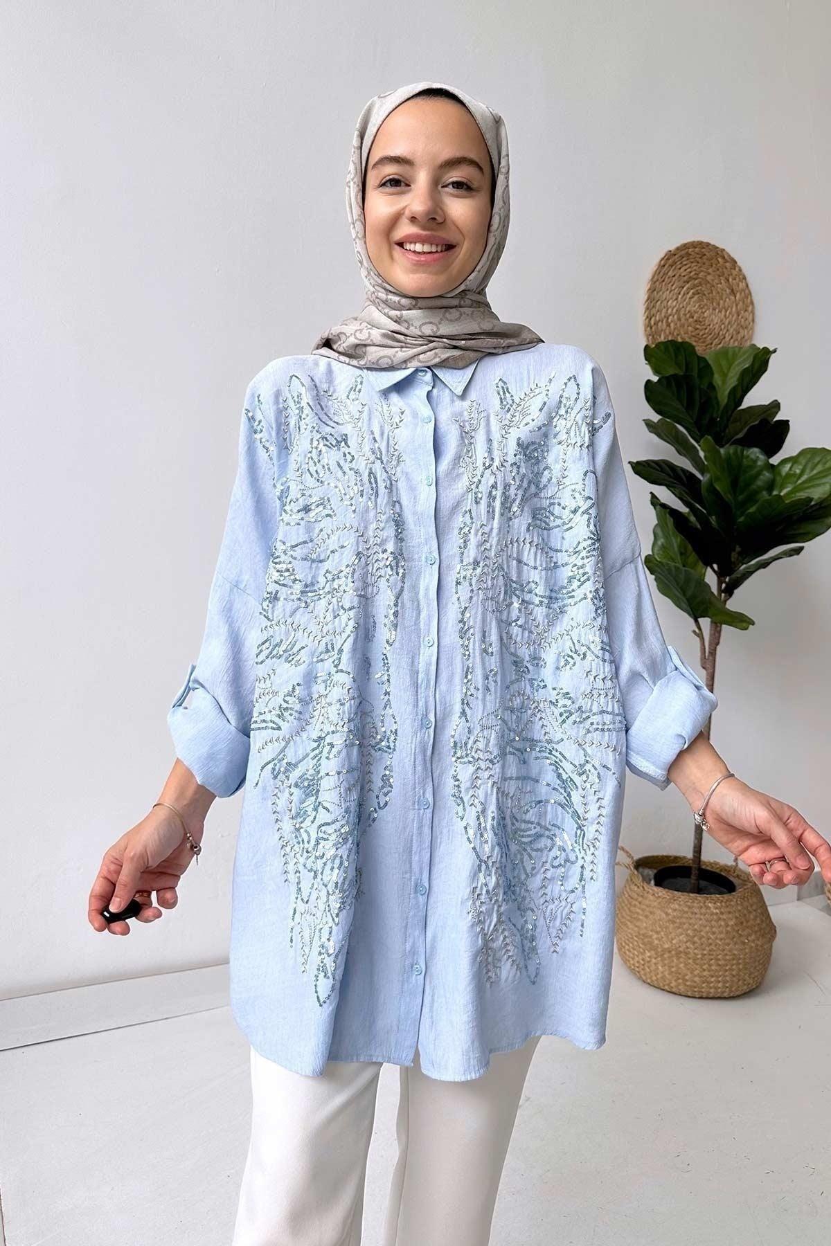 Islamic modest long Shirt - Hijabi Mood