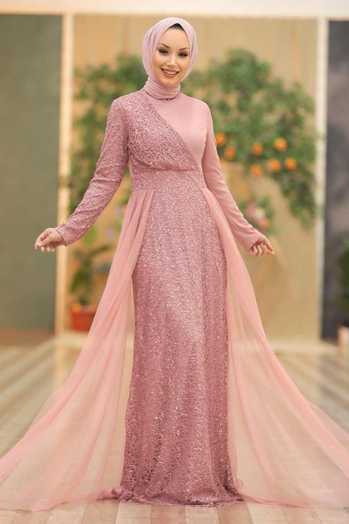 Modest evening occasion Dress - Hijabi Mood