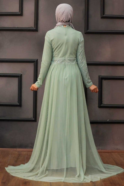 Modest evening occasion Dress - Hijabi Mood