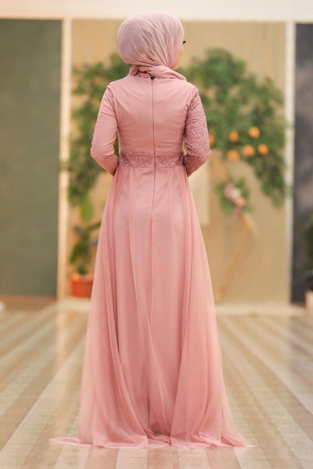 Modest evening occasion Dress - Hijabi Mood