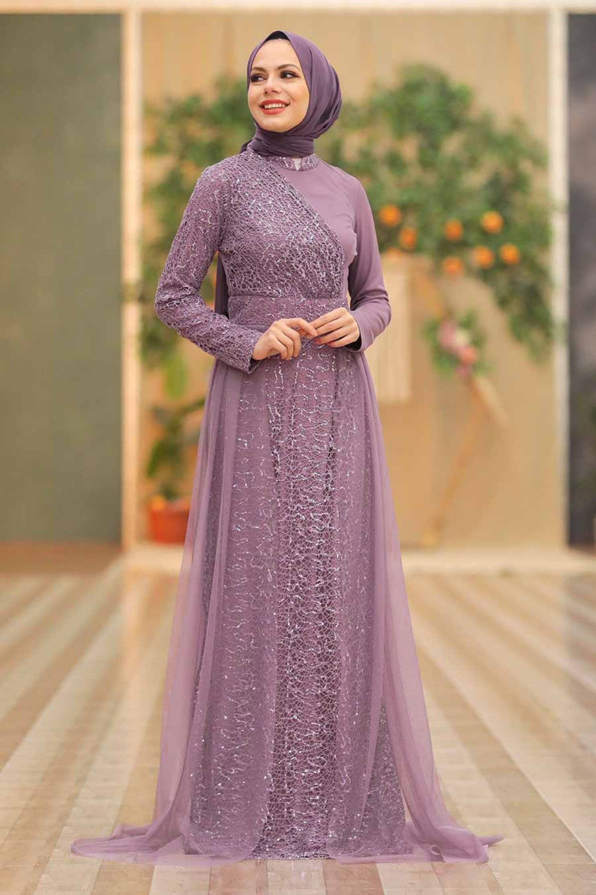 Modest evening occasion Dress - Hijabi Mood