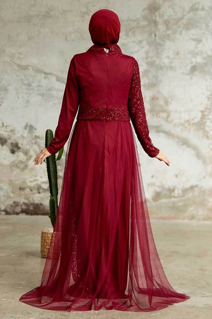 Modest evening occasion Dress - Hijabi Mood