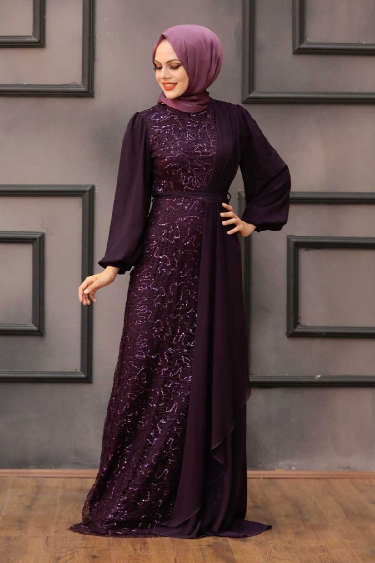 wedding Modest evening abaya Dress - Hijabi Mood