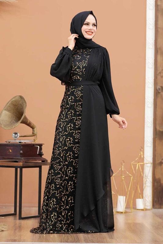 wedding Modest evening abaya Dress - Hijabi Mood